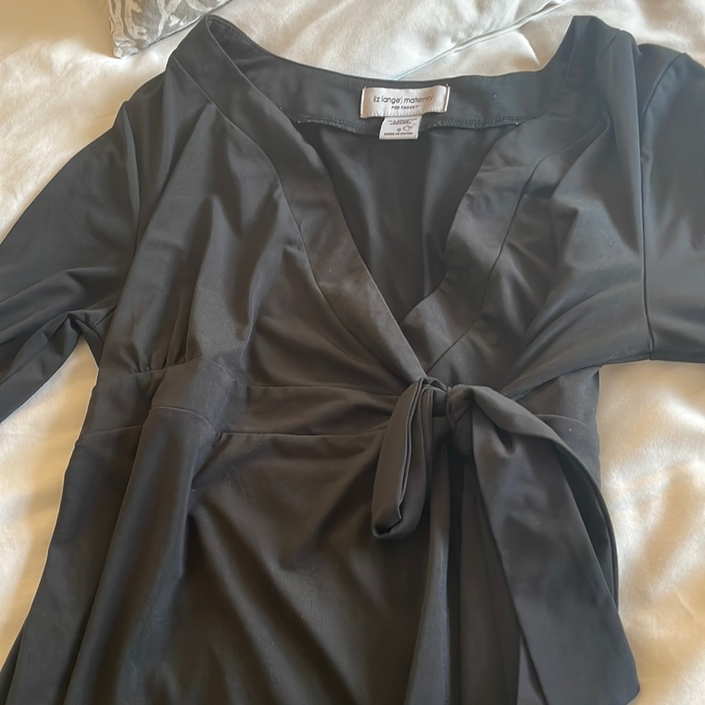 Liz Lange Maternity Wrap Dress